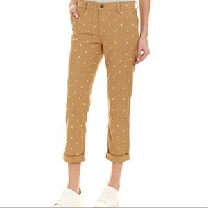 Current/Elliott The Confidant Polka Dot Pant
